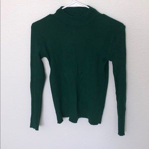 Jade green super soft/stretchy sweater